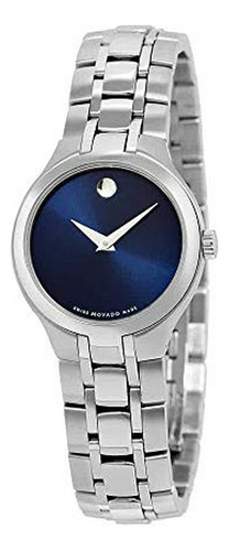 Reloj  De Mujer Con Esfera Azul Y Acero Inoxidable 0606370