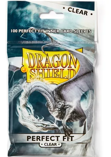 Sleeves Standard Perfect Size 100 Dragon Shield Transparente