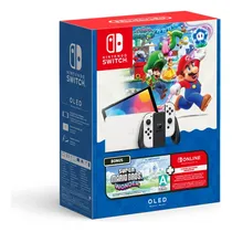 Comprar Nintendo Swich Oled 64gb Mario Wonder Bundle + 12 Meses