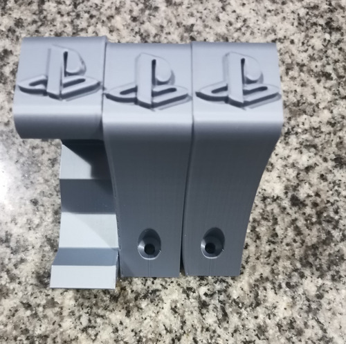 Imagen 9 de 9 de Soporte De Pared O Muro Playstation 4 Slim, Diseño 3d