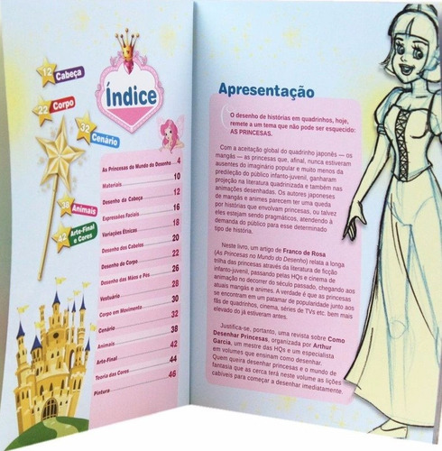 2 Livros - Como Desenhar Princesas E Meninas Poderosas