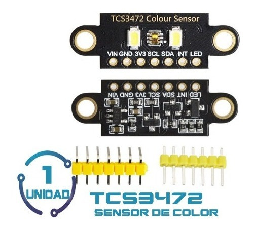 1 Unidad Tcs3472 Sensor De Colores Rgb Arduino Esp32