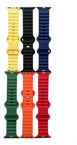 Correa Smartwatch Deportiva En Silicone 42mm 44mm 45mm 49mm