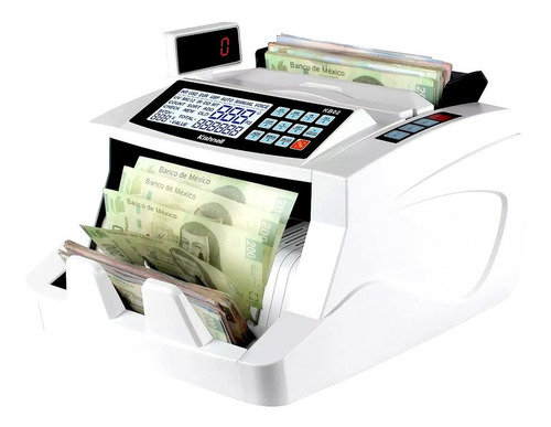 Contador De Billetes Detecta Billetes Falsos Kishnell Kb02