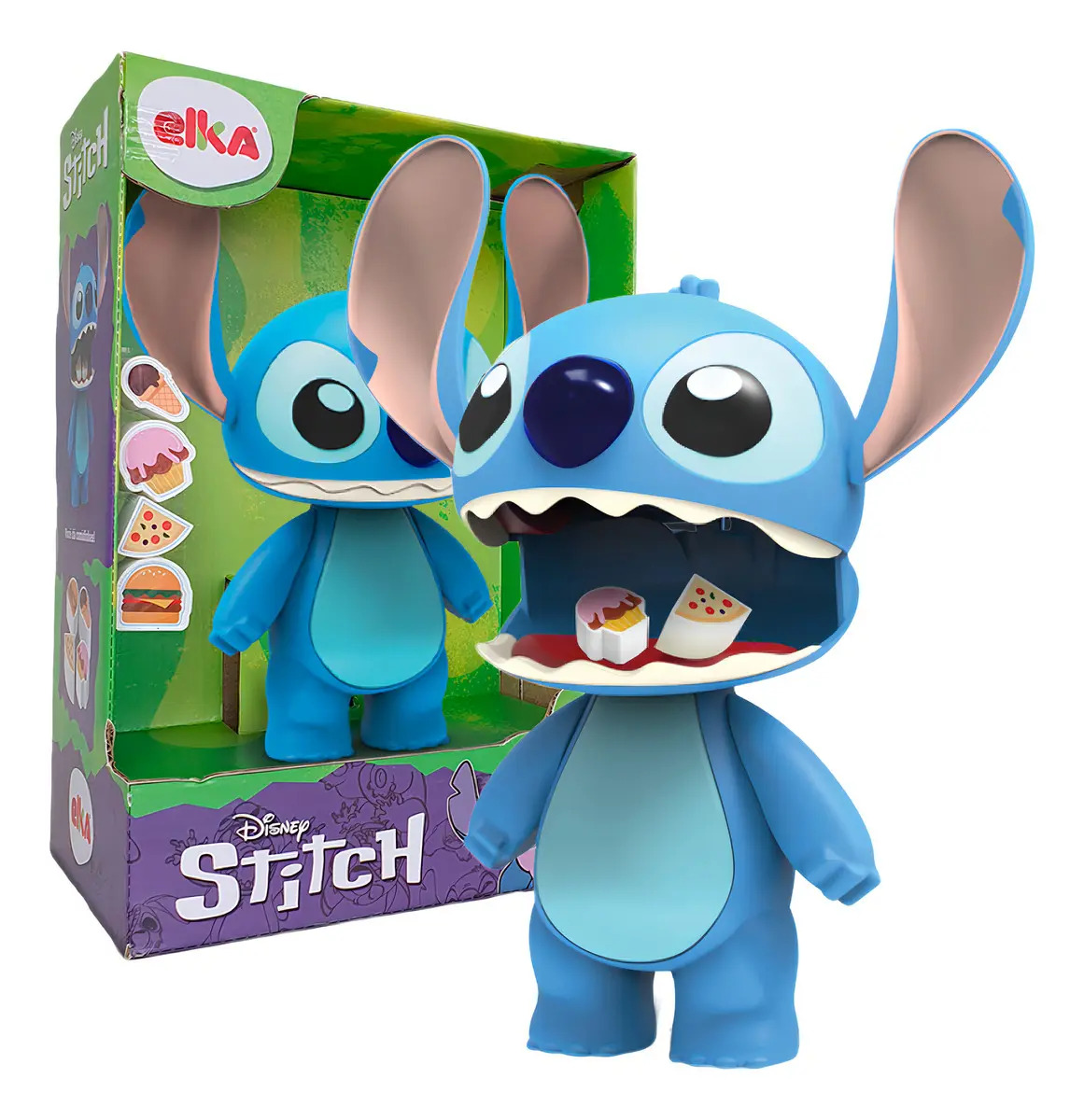 Boneco Do Stitch Disney 20 Cm Abre A Boca - Elka Brinquedos