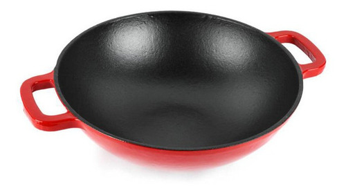Imagen 1 de 4 de Magefesa Wok Hierro Fundido 30 Cm Ferro