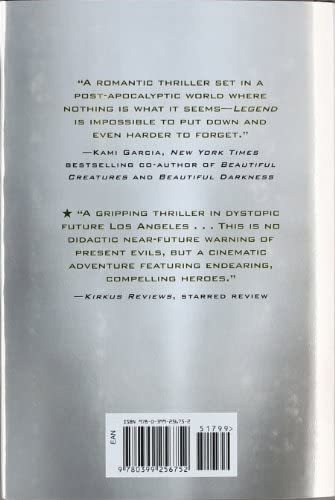 Imagen 2 de 3 de Libro Legend-marie Lu-inglés