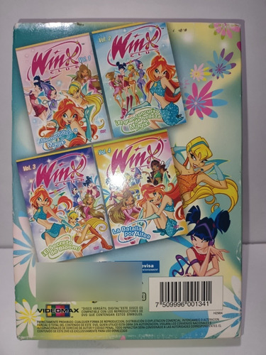 Winx Club Dvd Temporada 1 Completa Volumen 1 2 3 4 Excelente | MercadoLibre