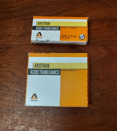Caja Arotran Precio Por Las Dos! Ampollas Y Comprimidos Leer
