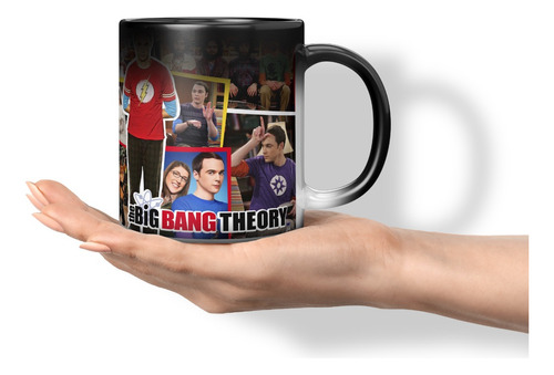 Taza Magica Cambia Color The Big Bang Theory 4 - 11 Onzas