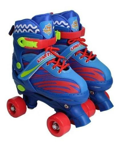 Imagem 6 de 9 de Patins Roller Quad Infantil 4 Rodas + Kit De Proteção