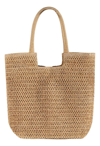Wantgor Bolsos De Playa De Paja, Bolso De Mano Tejido De De