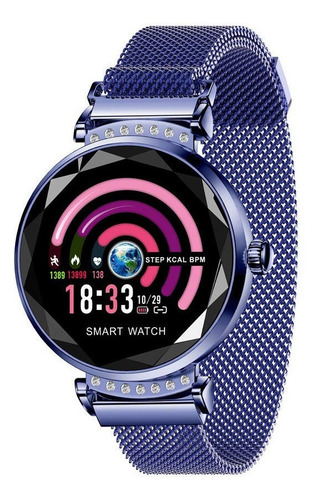 Smartwatch H2 Para Mujer- Podómetro, Tensión, Notificaciones