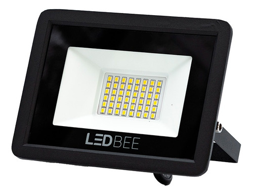 Refletor Led 50w Luz Fria A Prova D' Agua 6500k Ip66 Ledbee