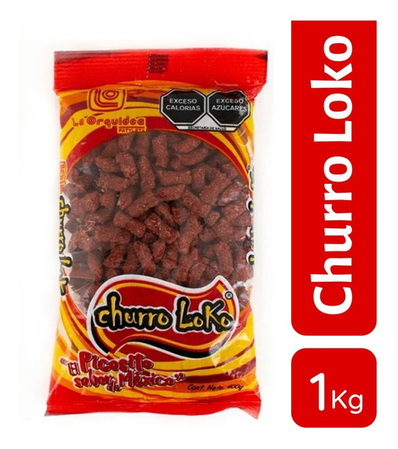 Rielitos De Tamarindo Churro Loko 1 Kilo Dulces Enchilados