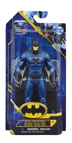 Dc Batman Metal Tech Figura Colección 67803 My Toys