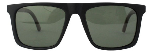 Óculos De Sol Hang Loose Uv400 Haste Bambu Retrô Pol0184-c9 Cor Preto