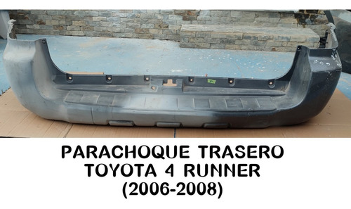 (ap-080) Parachoque Trasero Toyota 4 Runner 2006-2008