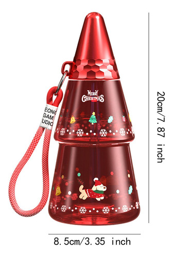 De Navidad, Vaso De Agua Y Cordón, Vaso De Agua Navideño