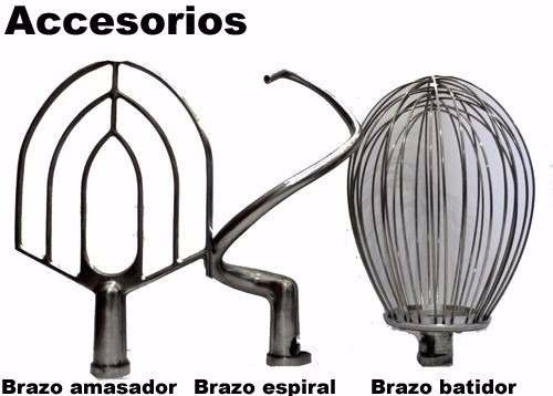 Imagen 2 de 2 de Batidor Batidora Planetaria 20 Lt Amasador Mezclador Silcook