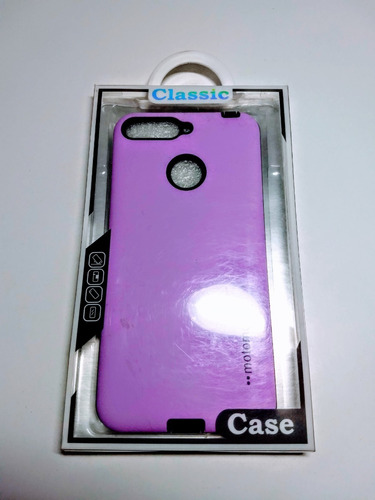 Carcasa Motomo Huawei  Y6 Morado