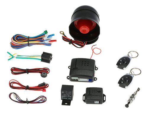 Kit Alarma Auto Anti Robo Sistema Seguridad + 2 Controles