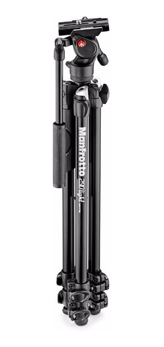 Imagen 4 de 6 de Tripode Video Manfrotto Mk290lta3-v Cabezal Fluido En Cuotas