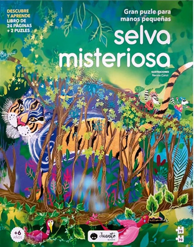 Selva Misteriosa - Gran Puzle Para Manos Pequeñas/6 Años - J