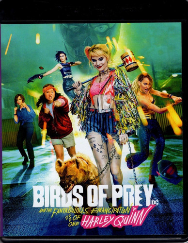 Birds Of Prey Margot Robbie Pelicula 4k Uhd + Blu-ray