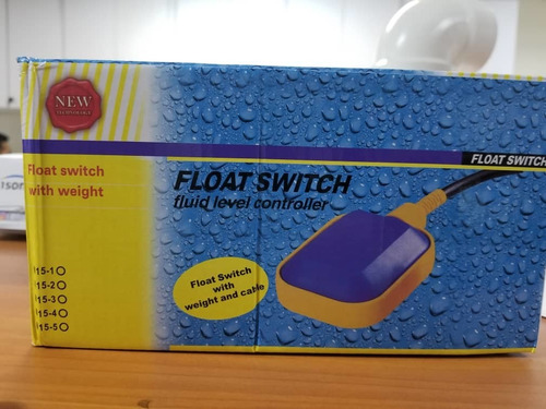 Flotante Electrico 2 Metros Cable Tanques Agua