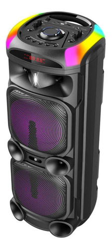 Parlante Kts-1940 Bluetooth Usb Tf Tws Luces Rgb 30 W