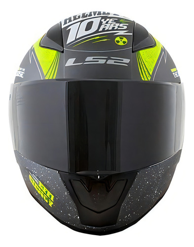 Capacete Ls2 Ff353 Rapid Thunder Cinza Amarelo Cor Cinza/Amarelo Tamanho do capacete XS/PP (53/54)