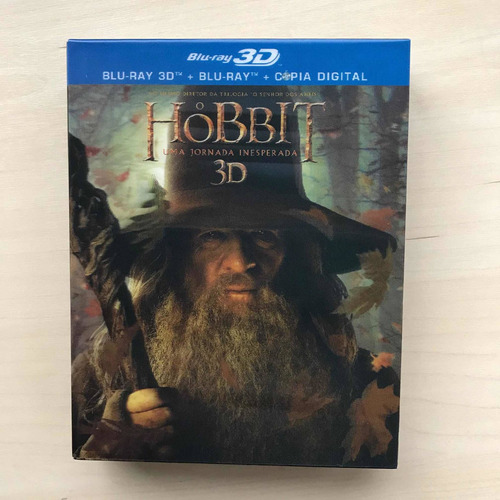 Blu-ray 3d O Hobbit Uma Jornada Inesperada