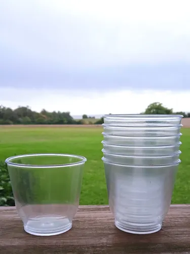 Vasos descartables para postres sale