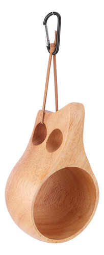 Vaso De Madera Para Leche De Estilo Nórdico Portátil De 200