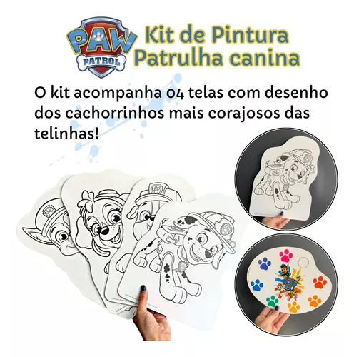 Kit de Pintura Patrulha Canina - Nig Brinquedos