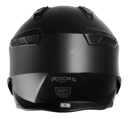 Imagen 8 de 10 de Casco Para Moto Kov Con Mascara Rock-o Certificado Dot