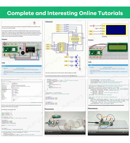 Kit De Inicio Para Raspberry Pi Pico W Compatible Con Arduin