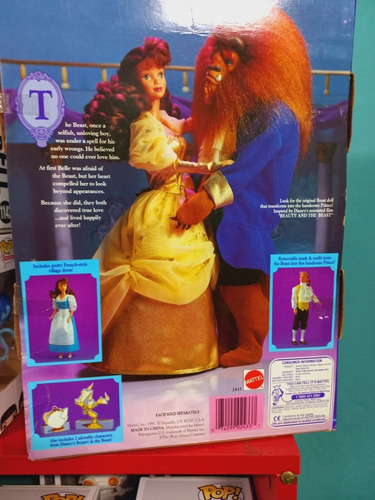 Imagem 4 de 6 de Barbie 1991 Beauty And The Beast Mattel Bela Antiga 80 90