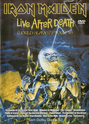 Dvd Iron Maiden - Live After Death