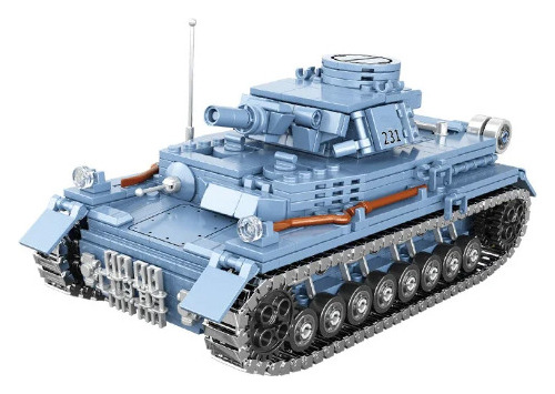 Tanque Panzer 4 Bloques Segunda Guerra Mundial Alemania