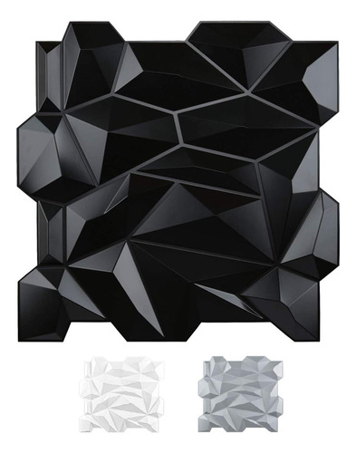 Art3d - Panel De Pared De Pvc 3d Con Diamante Para Decoració