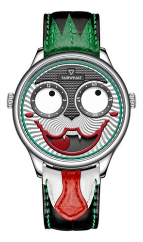 Payaso Ruso Reloj De Cuarzo Impermeable Cien Relojes New