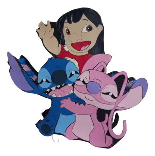 Piñata Lilo Stich Y Angel 