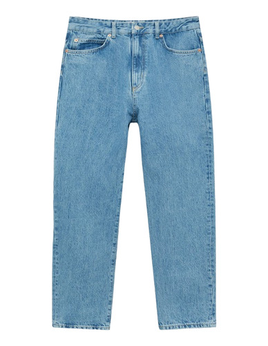 Pantalon Pull & Bear Blue Jean  Loose Straight 