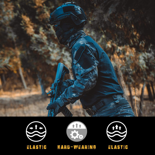 Pavehawke G3 - Camisa De Camuflaje Con Coderas Para Hombre,