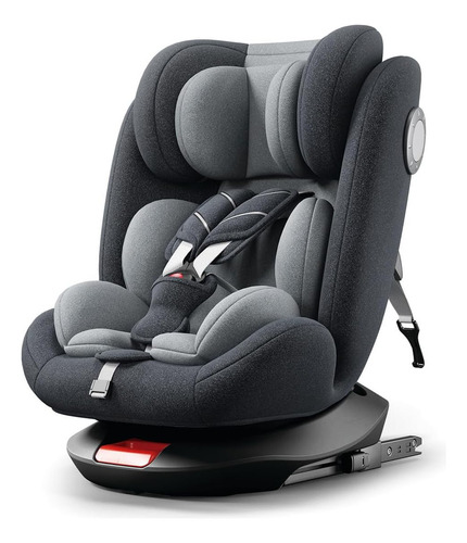 Cadeirinha de Bebê P Auto Isofix Giro 360° Zippy Toys cinza
