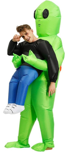 Disfraz Inflable Extraterrestre Halloween Cotillon Cosplay