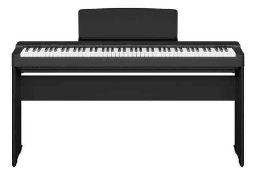 Piano digital Yamaha P225 de 88 teclas com base L-200 e pedal