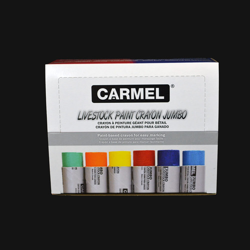 Carmel Jumbo Ganado Pintura Crayon 5  Largo ( 4 Naranja)